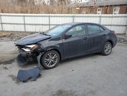 Salvage cars for sale from Copart Albany, NY: 2014 Toyota Corolla L