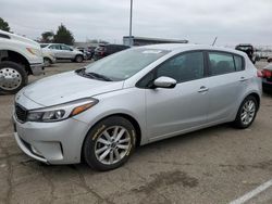 Salvage cars for sale at Moraine, OH auction: 2017 KIA Forte LX