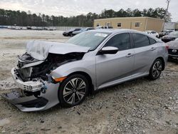 Salvage cars for sale from Copart Ellenwood, GA: 2017 Honda Civic EXL