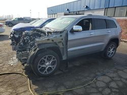 Vehiculos salvage en venta de Copart Woodhaven, MI: 2020 Jeep Grand Cherokee Limited