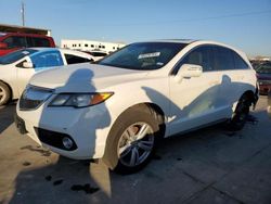 Salvage cars for sale from Copart Grand Prairie, TX: 2013 Acura RDX Technology