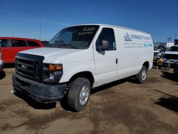 Salvage cars for sale from Copart Brighton, CO: 2011 Ford Econoline E250 Van