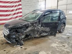 Salvage cars for sale at Columbia, MO auction: 2018 Ford Escape SEL