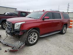 Salvage cars for sale from Copart Haslet, TX: 2015 GMC Yukon XL K1500 SLT