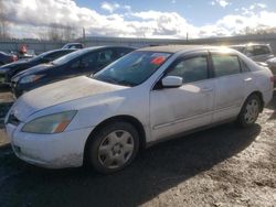 Salvage cars for sale from Copart Arlington, WA: 2005 Honda Accord LX