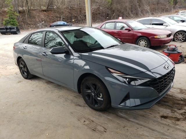 2023 Hyundai Elantra Blue