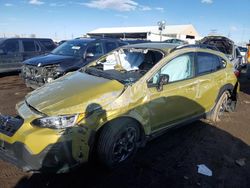 Subaru salvage cars for sale: 2021 Subaru Crosstrek Sport