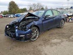 Salvage cars for sale from Copart Finksburg, MD: 2021 Infiniti Q50 RED Sport 400