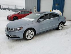 Salvage cars for sale from Copart Elmsdale, NS: 2014 Volkswagen CC Sport