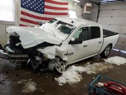 Salvage cars for sale from Copart Lyman, ME: 2018 Dodge RAM 1500 SLT