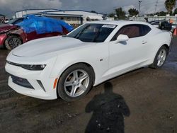 Salvage cars for sale from Copart San Diego, CA: 2018 Chevrolet Camaro LT