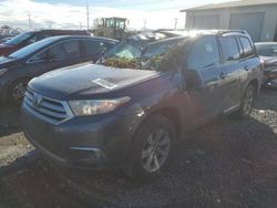 Salvage cars for sale at Eugene, OR auction: 2013 Toyota Highlander Base