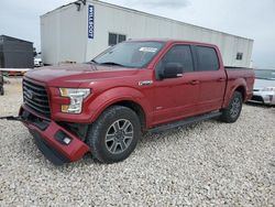 Salvage cars for sale at New Braunfels, TX auction: 2016 Ford F150 Supercrew