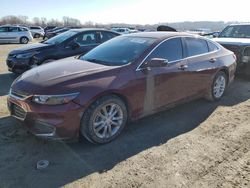 Salvage cars for sale at Cahokia Heights, IL auction: 2016 Chevrolet Malibu LT