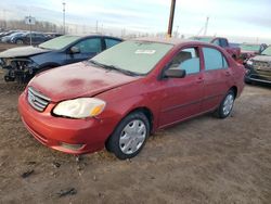 Toyota Corolla salvage cars for sale: 2004 Toyota Corolla CE