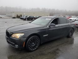 Salvage cars for sale at Exeter, RI auction: 2012 BMW 750 XI