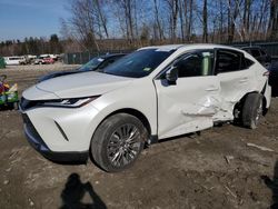 Salvage cars for sale from Copart Candia, NH: 2022 Toyota Venza LE