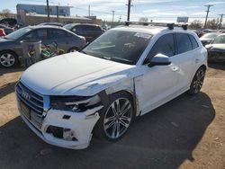 Salvage cars for sale from Copart Colorado Springs, CO: 2018 Audi SQ5 Premium Plus