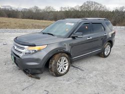 Salvage cars for sale at Cartersville, GA auction: 2015 Ford Explorer XLT