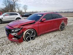 Salvage cars for sale from Copart Cicero, IN: 2019 Honda Accord Sport