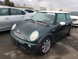 Salvage cars for sale at Martinez, CA auction: 2006 Mini Cooper