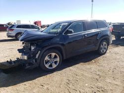 Salvage cars for sale from Copart Amarillo, TX: 2018 Toyota Highlander Limited