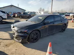 Chevrolet salvage cars for sale: 2018 Chevrolet Malibu LT