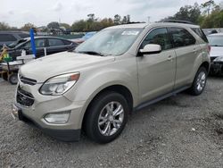 Salvage cars for sale from Copart Riverview, FL: 2016 Chevrolet Equinox LT