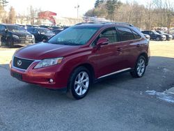 Salvage cars for sale at North Billerica, MA auction: 2010 Lexus RX 350