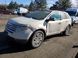 Ford Edge Limited Vehiculos salvage en venta: 2008 Ford Edge Limited