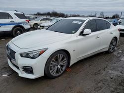 Salvage cars for sale from Copart Hillsborough, NJ: 2016 Infiniti Q50 RED Sport 400