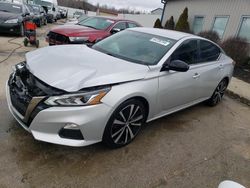 Carros salvage para piezas a la venta en subasta: 2019 Nissan Altima SR