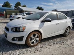 Salvage cars for sale at Prairie Grove, AR auction: 2015 Chevrolet Sonic LTZ