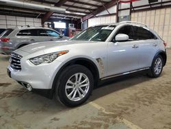 Salvage cars for sale at East Granby, CT auction: 2015 Infiniti QX70