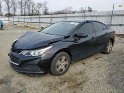 Salvage cars for sale from Copart Spartanburg, SC: 2017 Chevrolet Cruze LS