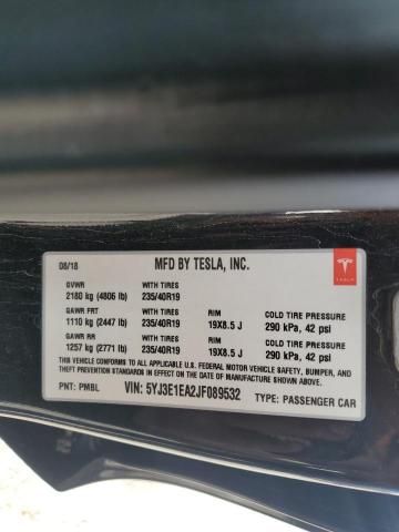 2018 Tesla Model 3