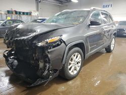 Salvage cars for sale from Copart Elgin, IL: 2015 Jeep Cherokee Latitude