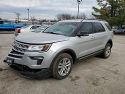 Salvage cars for sale from Copart Lexington, KY: 2018 Ford Explorer XLT