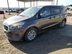 KIA Sedona LX Vehiculos salvage en venta: 2017 KIA Sedona LX