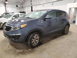 Salvage cars for sale from Copart Center Rutland, VT: 2016 KIA Sportage LX