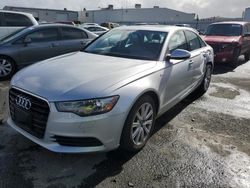 Salvage cars for sale at Vallejo, CA auction: 2014 Audi A6 Premium Plus