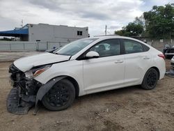 Salvage cars for sale from Copart Opa Locka, FL: 2021 Hyundai Accent SE