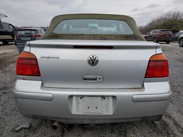 2002 Volkswagen Cabrio GLX