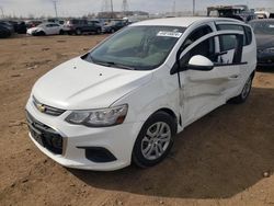 Chevrolet salvage cars for sale: 2017 Chevrolet Sonic
