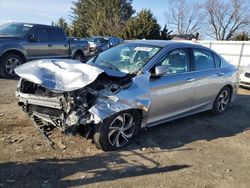 Salvage cars for sale at Finksburg, MD auction: 2017 Honda Accord LX