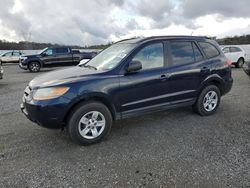 Salvage cars for sale at Anderson, CA auction: 2009 Hyundai Santa FE GLS