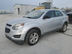 Salvage cars for sale at Tulsa, OK auction: 2017 Chevrolet Equinox LS