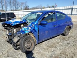 Salvage cars for sale at Spartanburg, SC auction: 2017 Nissan Versa S