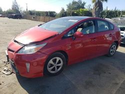 Vehiculos salvage en venta de Copart San Martin, CA: 2013 Toyota Prius