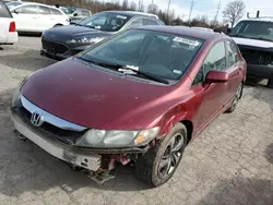 Salvage cars for sale at Bridgeton, MO auction: 2009 Honda Civic LX